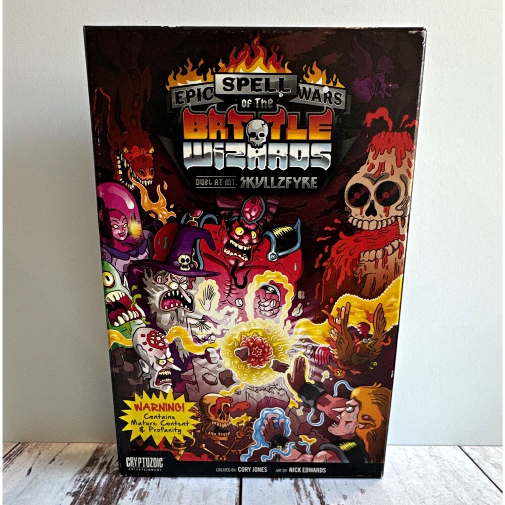 Cryptozoic Epic Spell Wars Duel at Mt. Skullzfyre Card Game 2-6 Age 8+ 2012